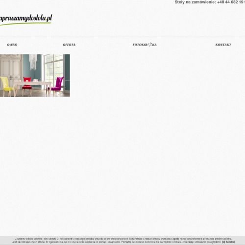 Warszawa - stylowe stoły na zamówienie