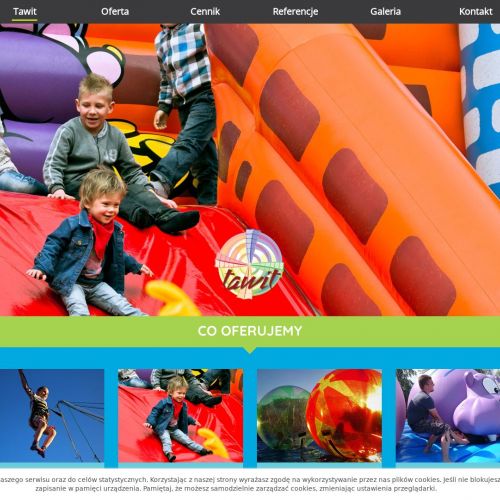 Katowice - dmuchane zjeżdżalnie dla dzieci