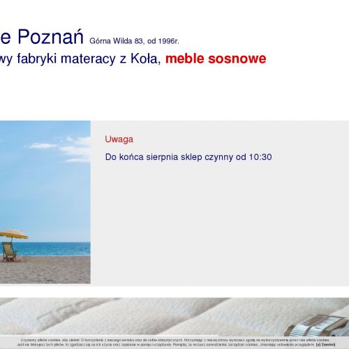 Łóżka drewniane w Poznaniu