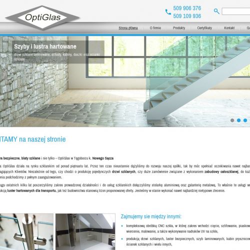 Balustrada szklana - Kraków