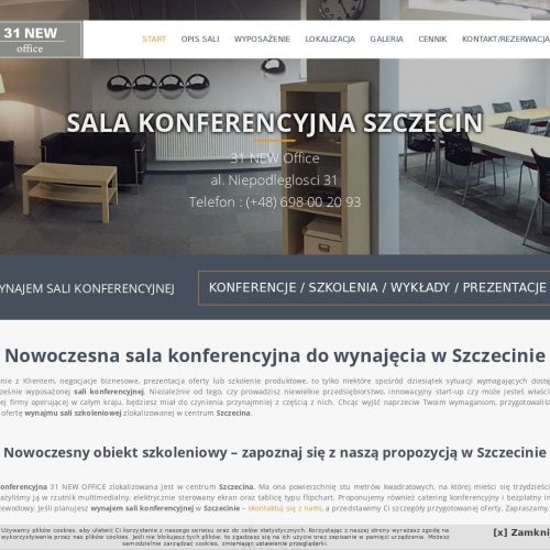 Nowe sale konferencyjne w Szczecinie