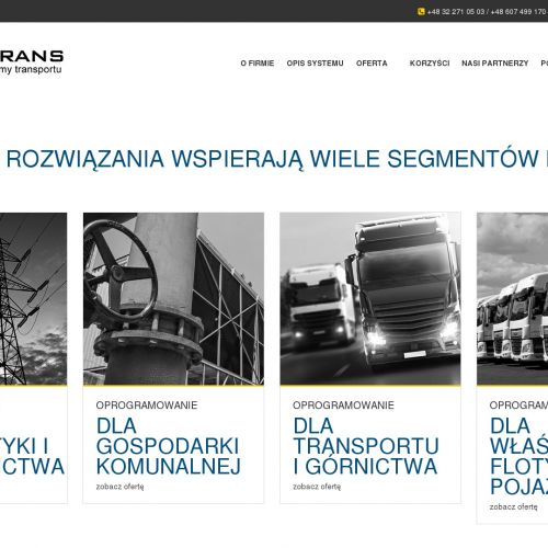 Oprogramowanie dla transportu dla firm z branży komunalnej