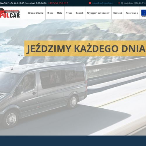 Przewóz osób do niemiec bus