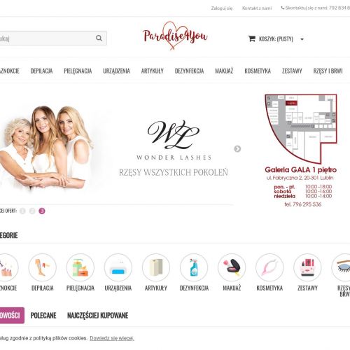 Lublin - rękawiczki nitrylowe