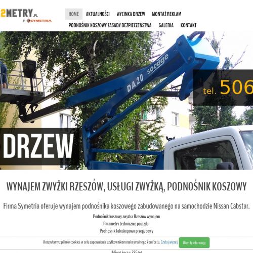 Wynajem zwyżki 30m Rzeszów