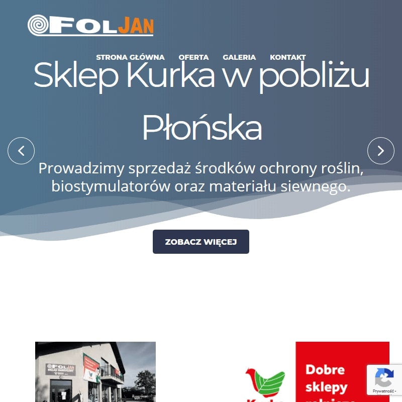 Hurtownia folii ogrodniczej w Płońsku