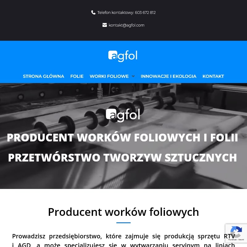 Producent folii bio