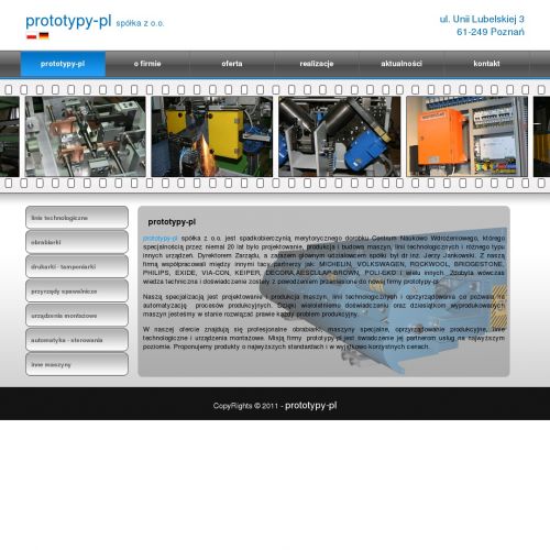 Projektowanie maszyn na zamówienie - Poznań