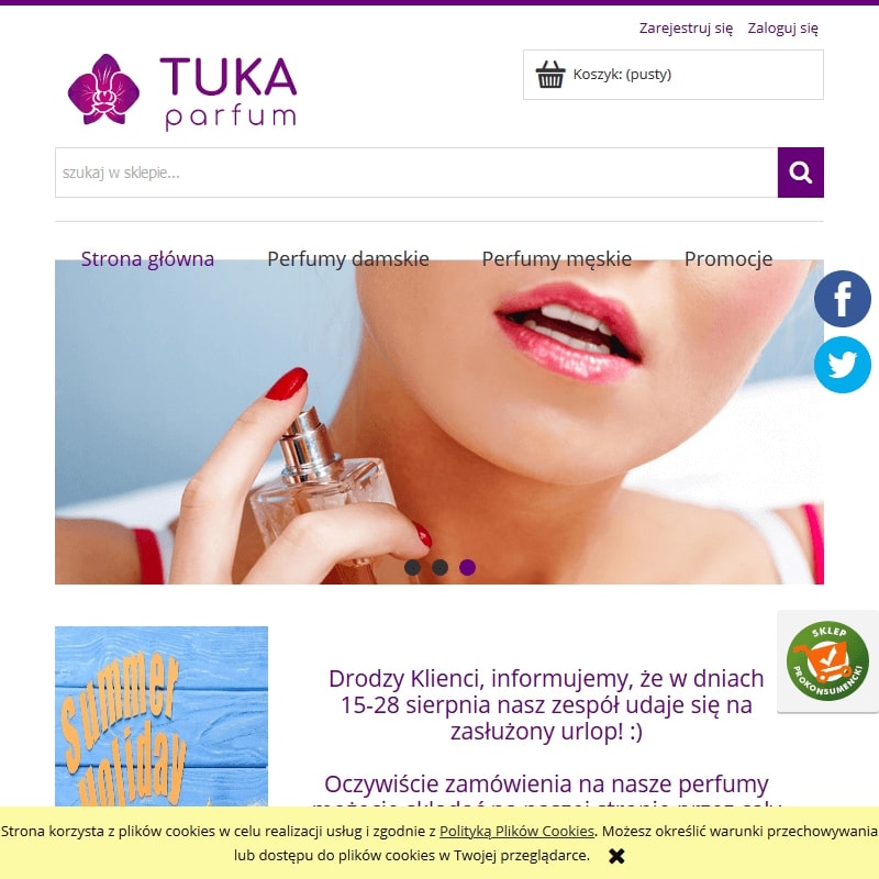 Popularne perfumy damskie