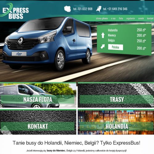 Busy polska holandia