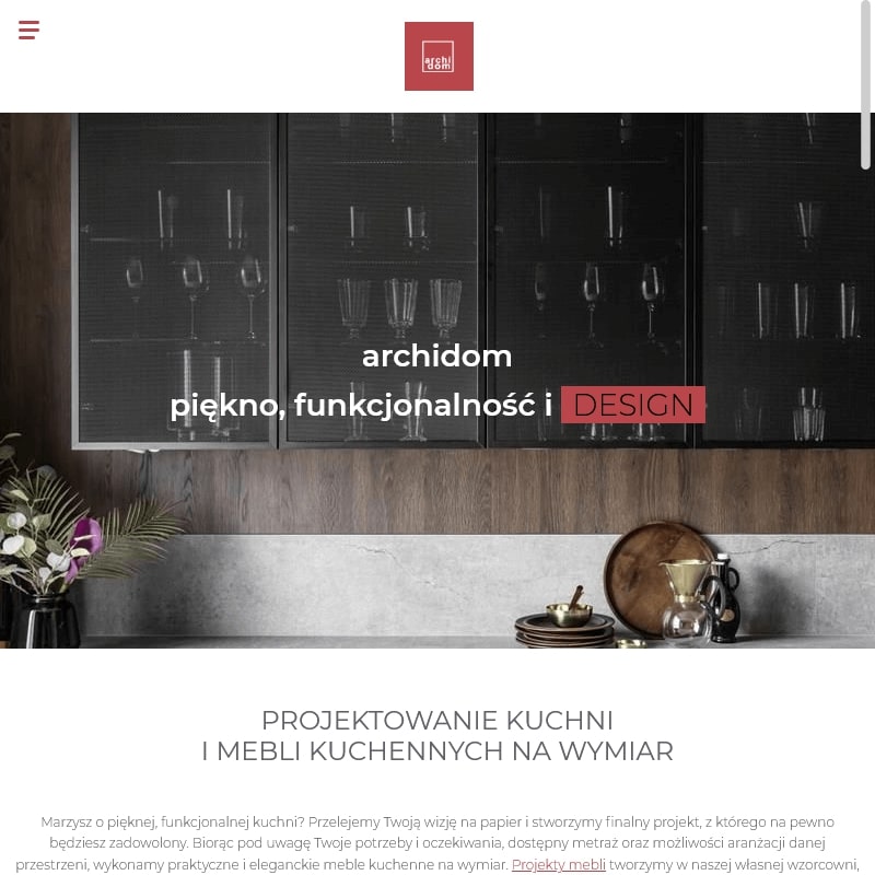 Meble kuchenne na wymiar w Krakowie