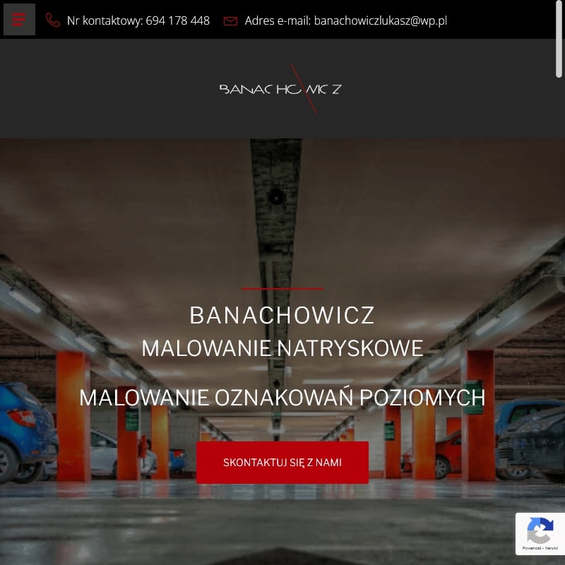 Poznań - oznakowanie hal magazynowych
