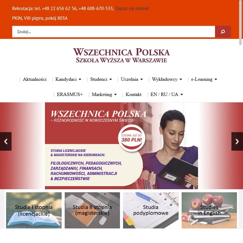 Uczelnia pałac kultury