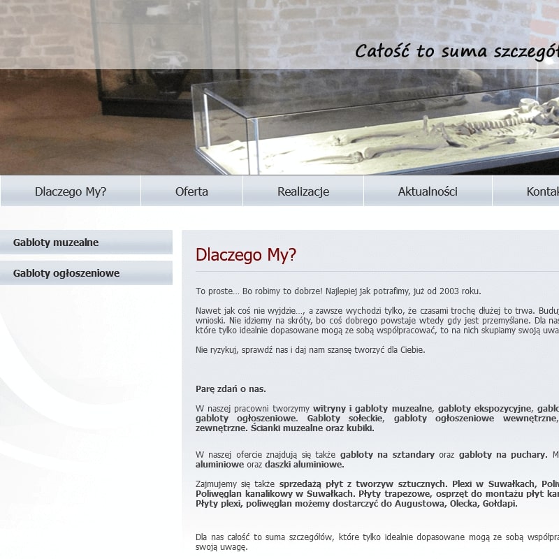 Suwałki - gabloty informacyjne