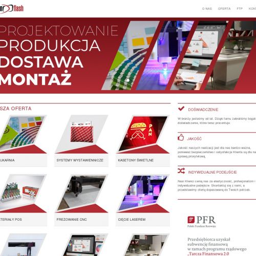 Nadruk na folii samoprzylepnej