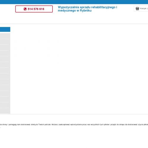 Nowy Targ - wypożyczalnia sprzętu medycznego żywiec