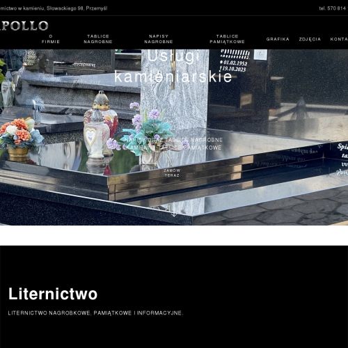 Napis na pomniku - Rzeszów