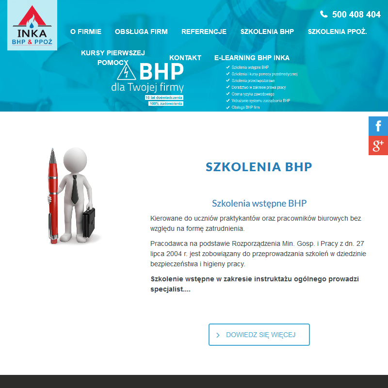 Szkolenia bhp Dąbrowa Górnicza