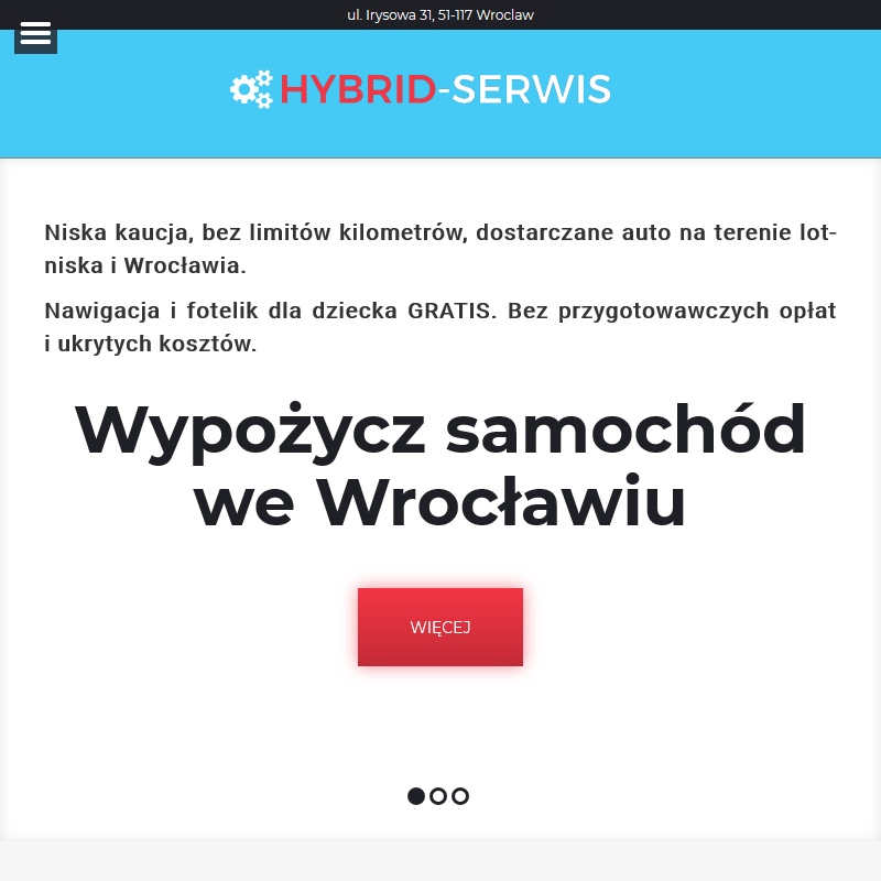 Wypożyczalnia samochodów hybrydowych wrocław cena