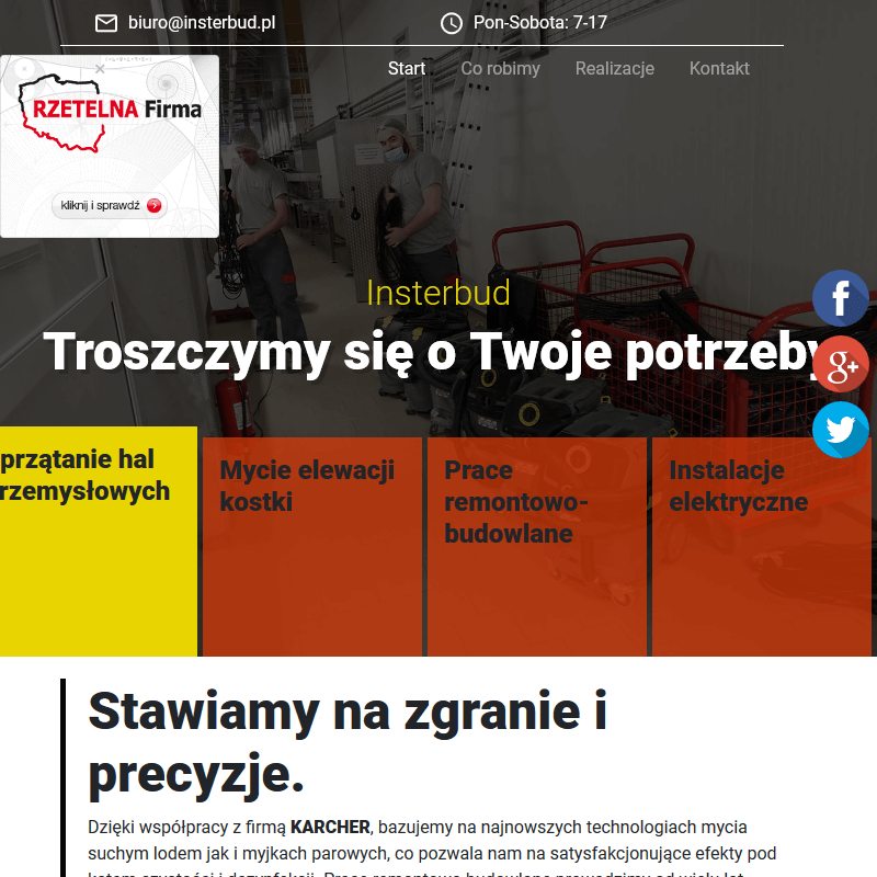 Czyszczenie linii produkcyjnych