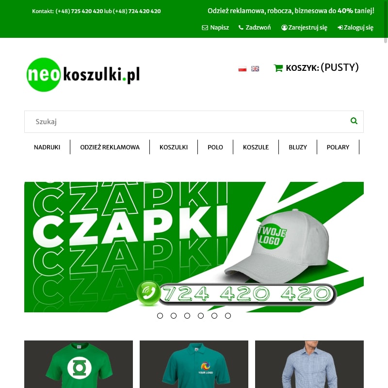 T-shirt z własnym nadrukiem w Warszawie