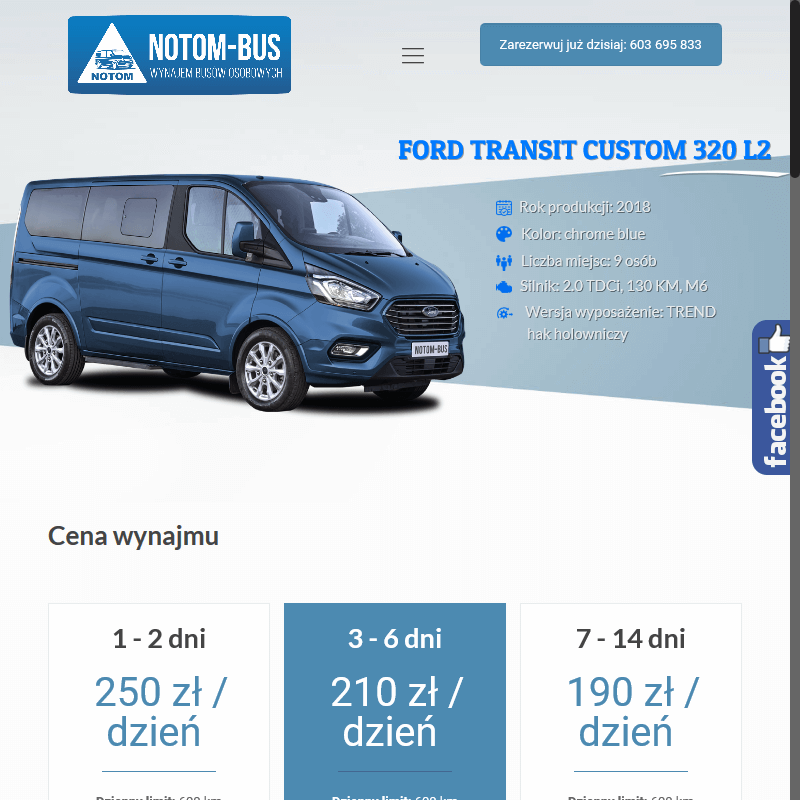 Wypożyczenie busa - Wschowa