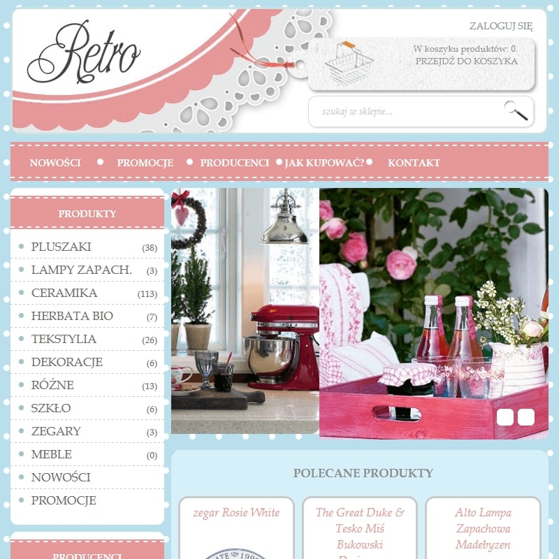 Talerz vintage w Poznaniu