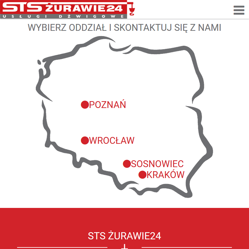 Sosnowiec - dźwigi budowlane samochodowe