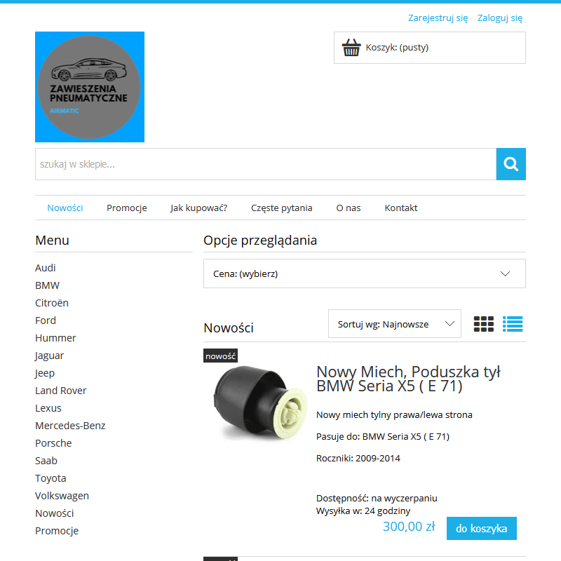 Serwis zawieszenia volkswagen mazowieckie